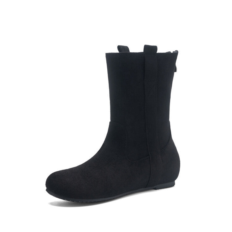 Travel Faux-Suede Boots