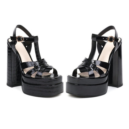Natural Open-Toe Sandals
