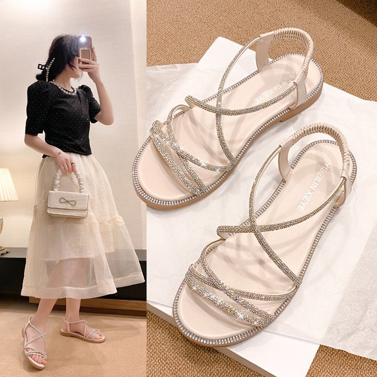 Breezy Buckled Sandals
