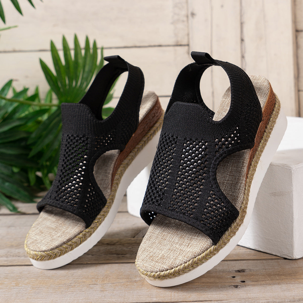 Light Slip-On Sandals