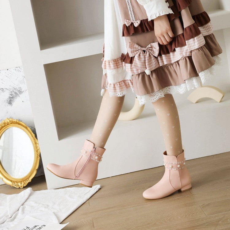 Travel Block-Heel Boots