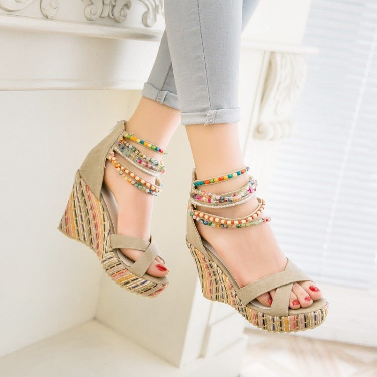 Sunny Wedge Sandals