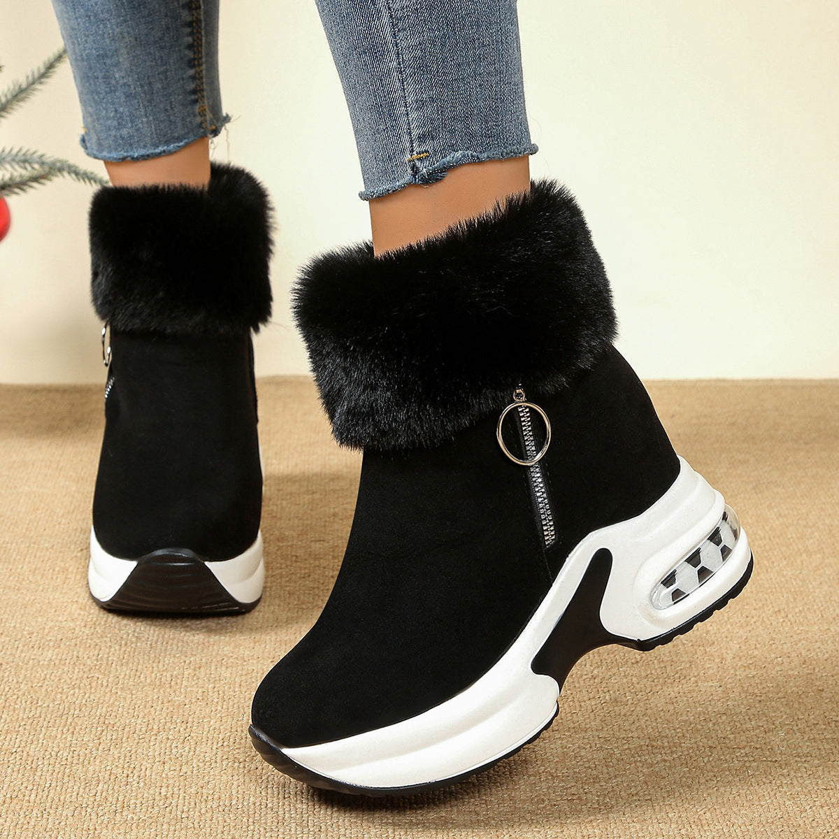 Summer Block-Heel Boots