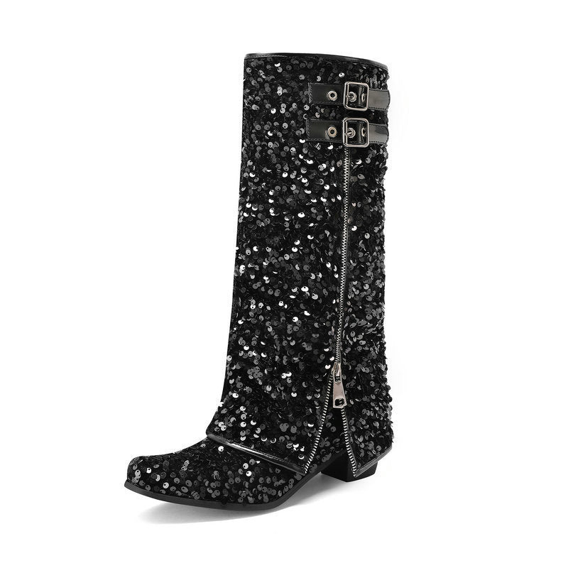 Natural Pointed Boots