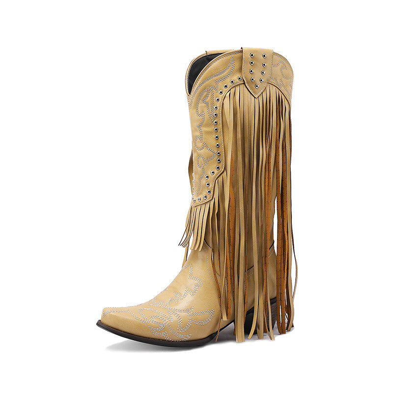 Comfortable Textured Boots