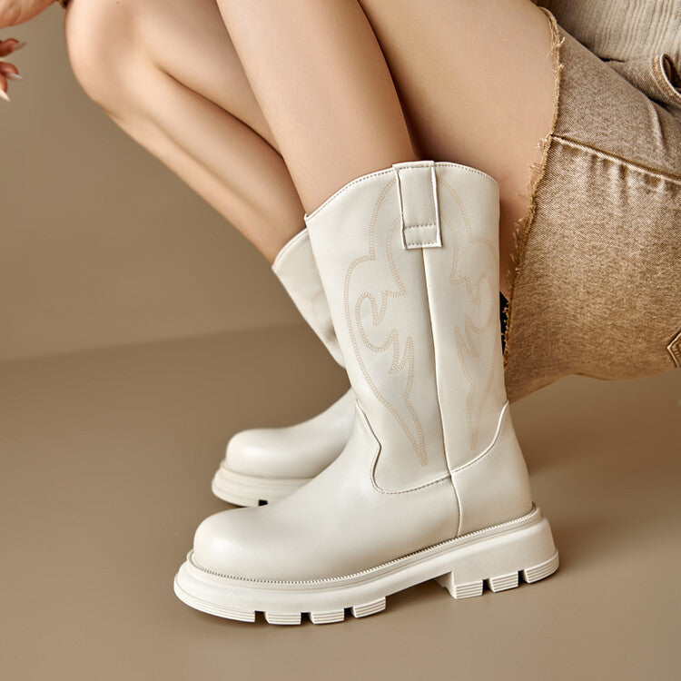 Relaxed Riding Boots