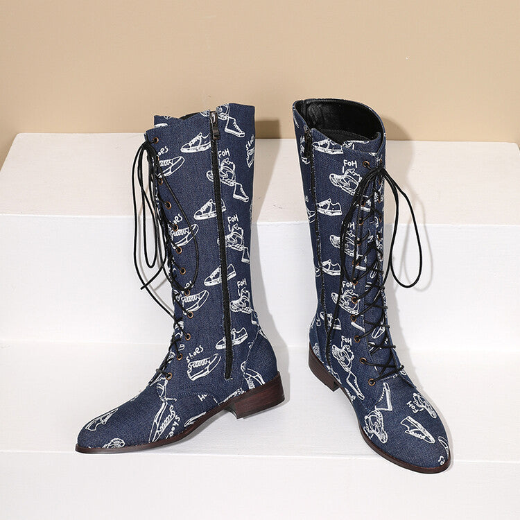 Light Textured Boots
