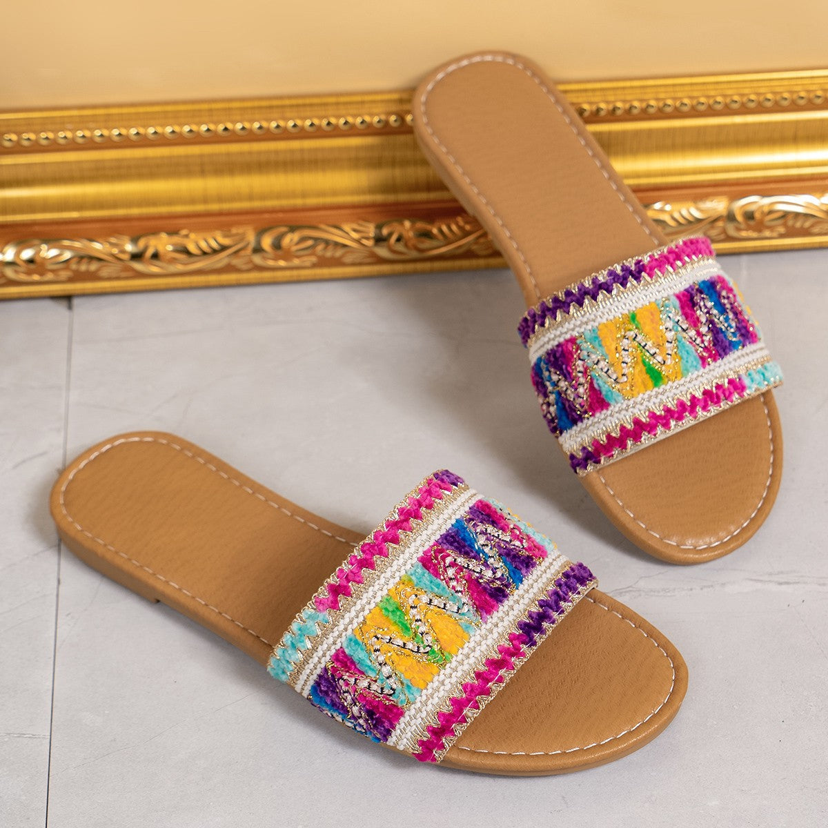 Classic Wedge Sandals