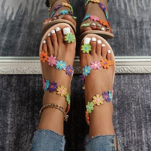 Clean Braided Sandals