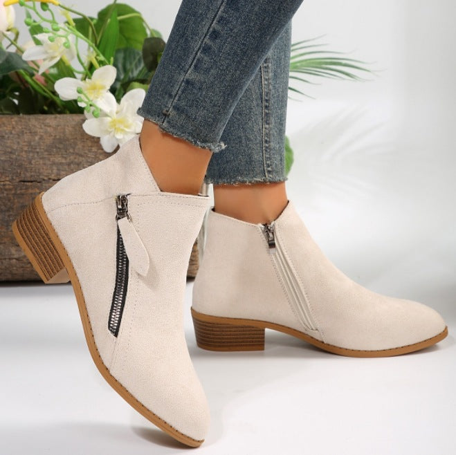 Warm Suede Boots