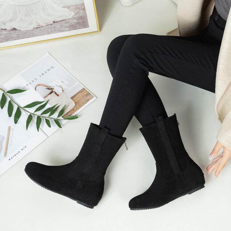 Travel Faux-Suede Boots