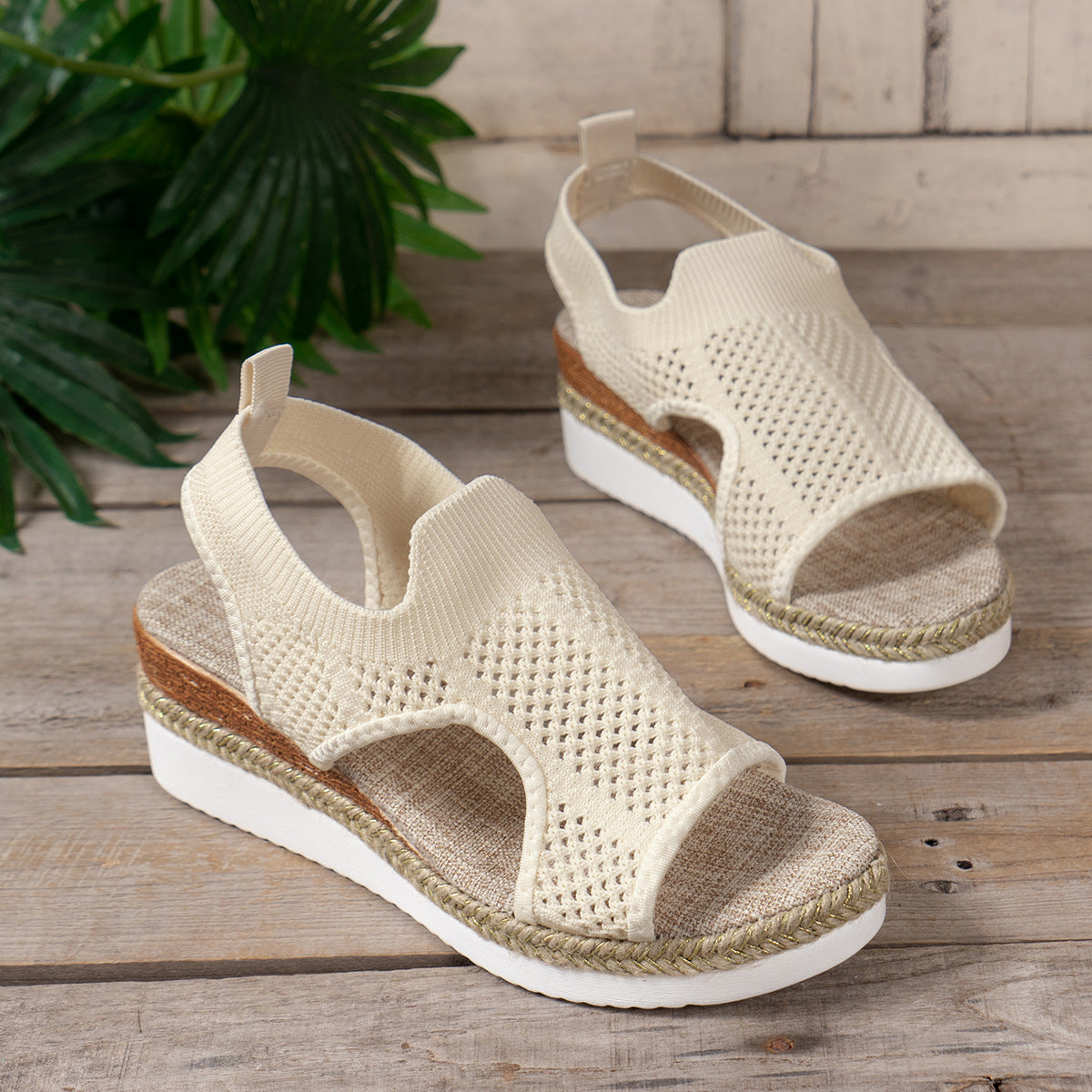 Light Slip-On Sandals