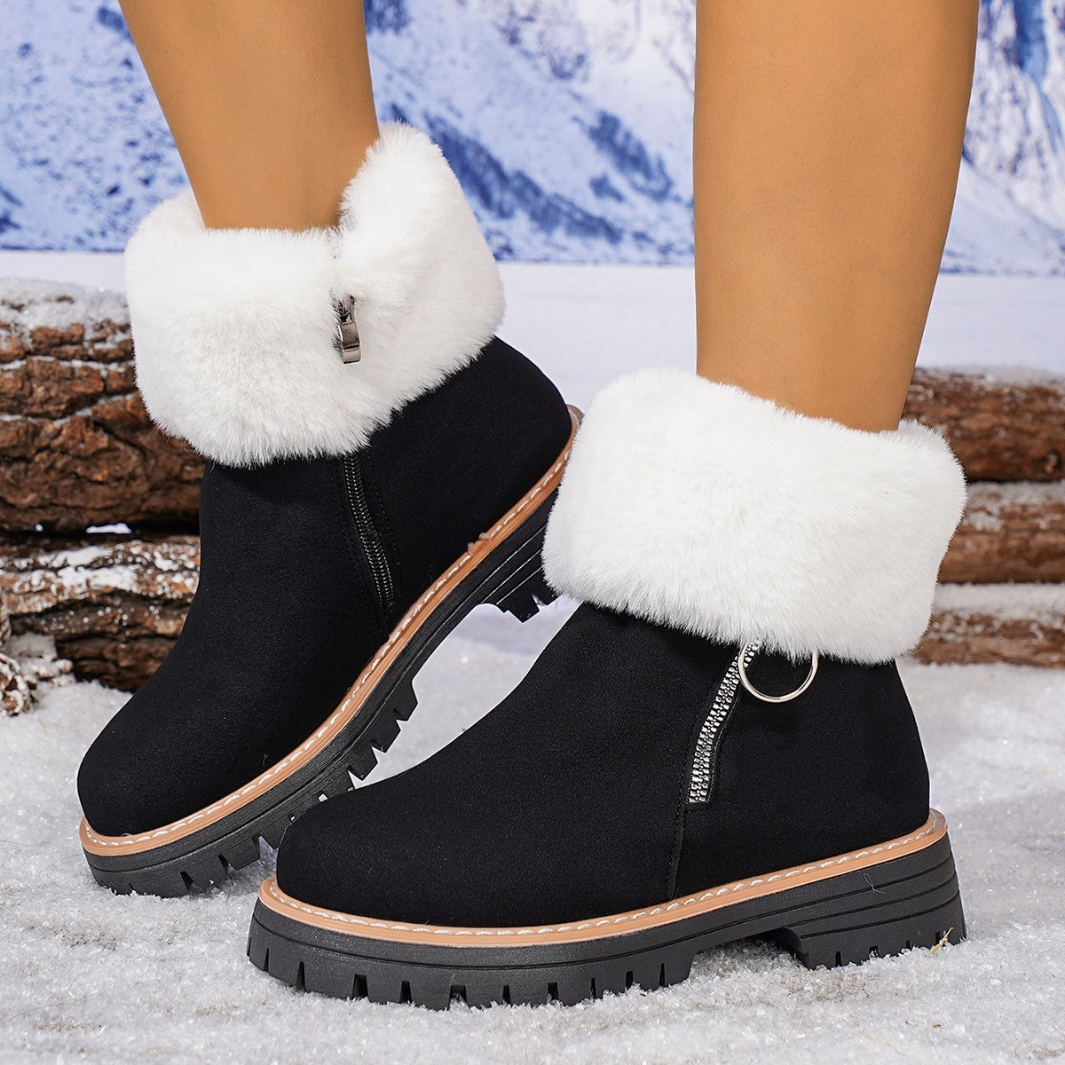 Casual Suede Boots