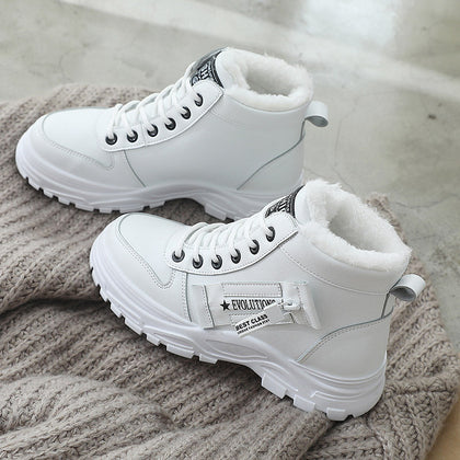 Casual Faux-Suede Boots