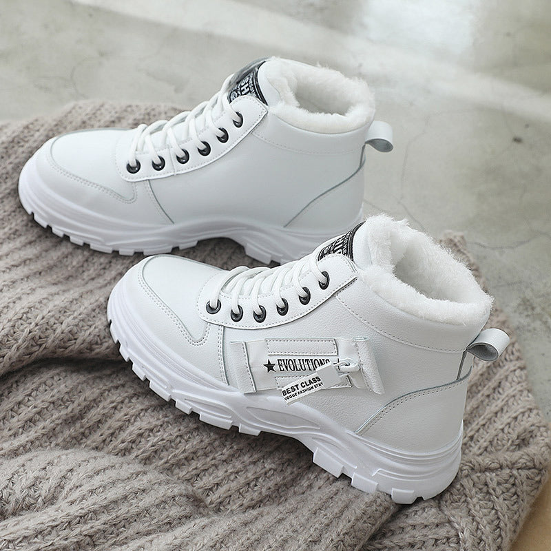 Casual Faux-Suede Boots
