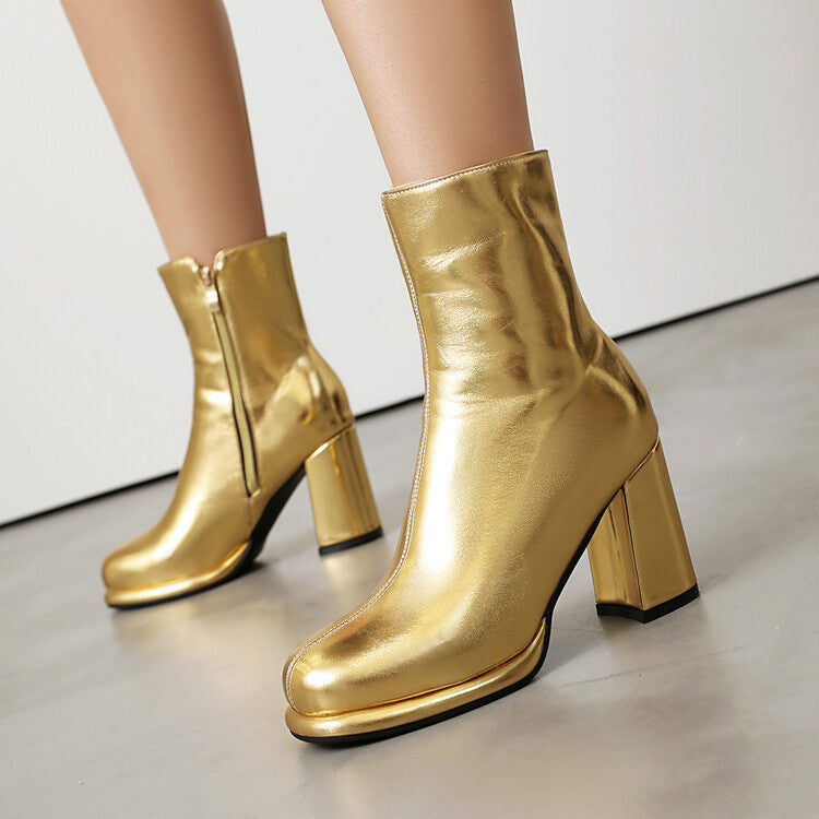 Relaxed Heeled Boots