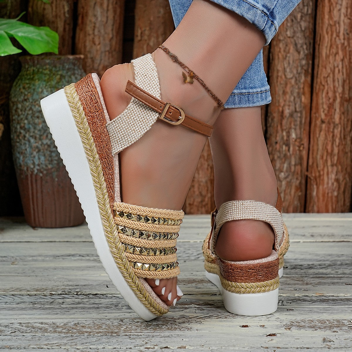 Weekend Woven Sandals