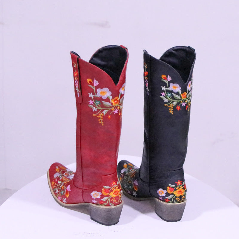 Simple Heeled Boots