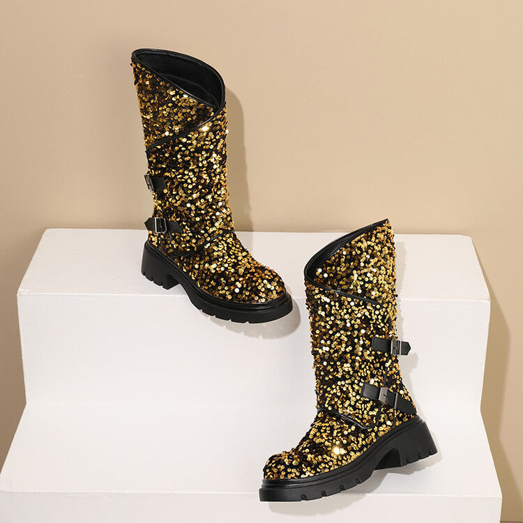 Casual Faux-Suede Boots