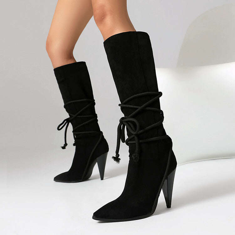 Beach Heeled Boots