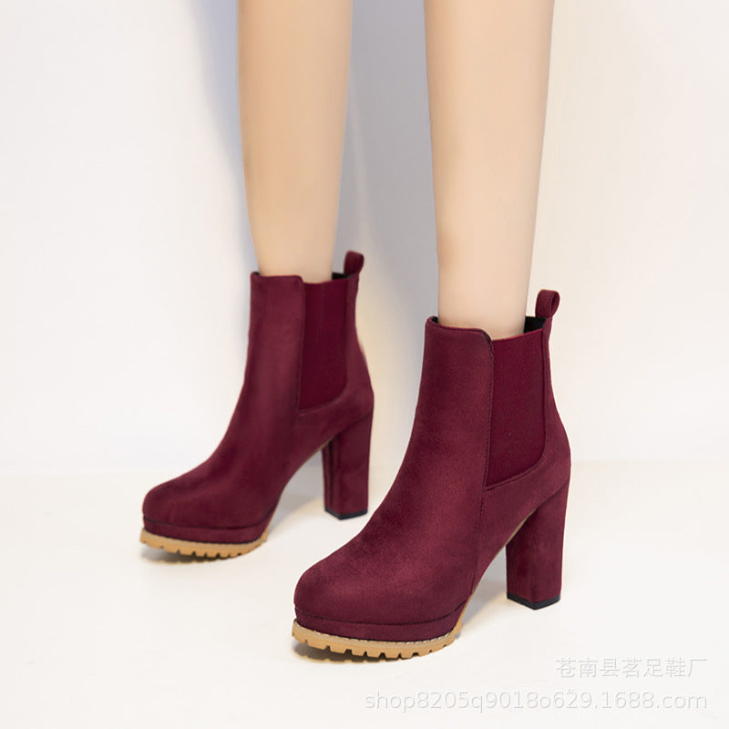 Comfortable Buckled Boots