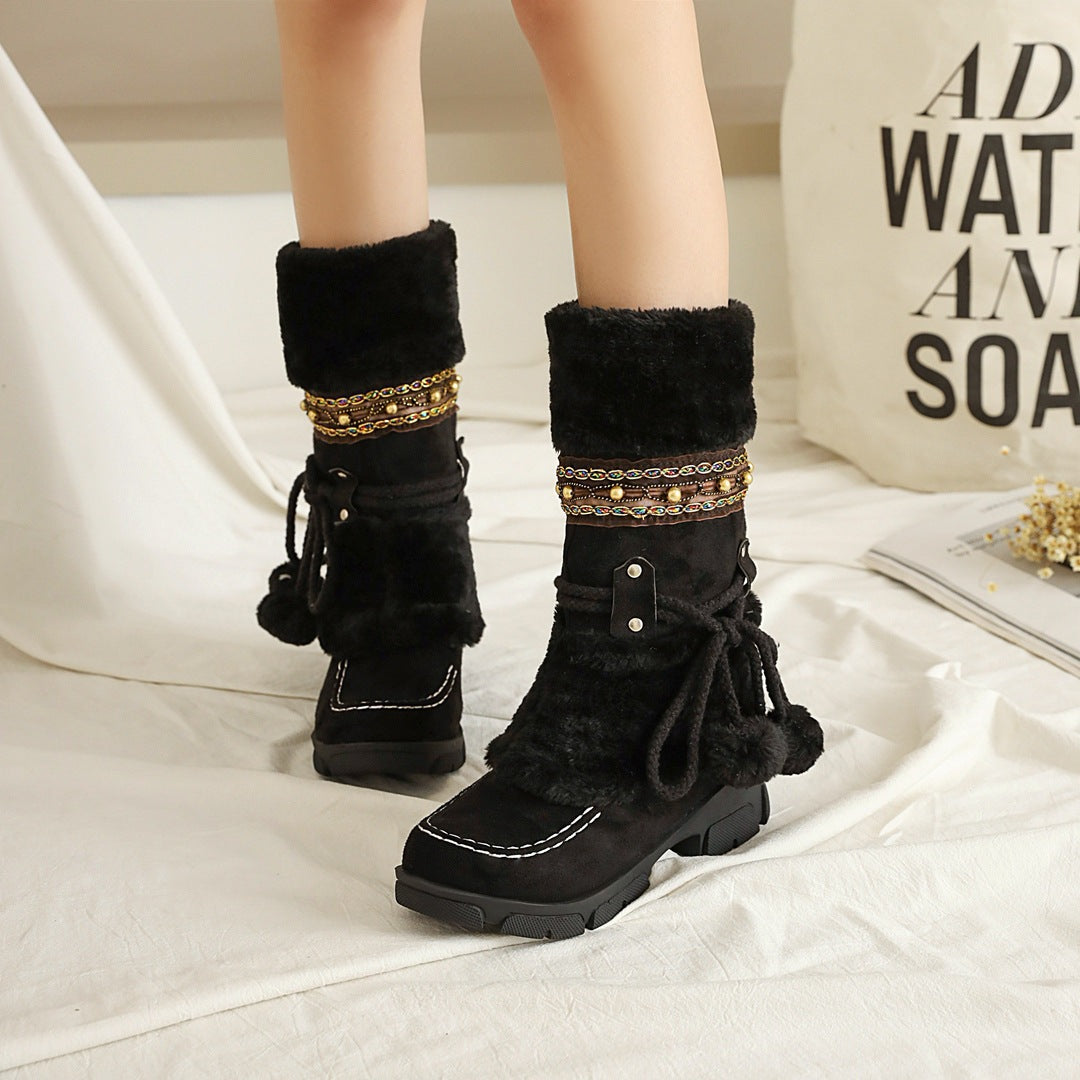Breezy Leather Boots