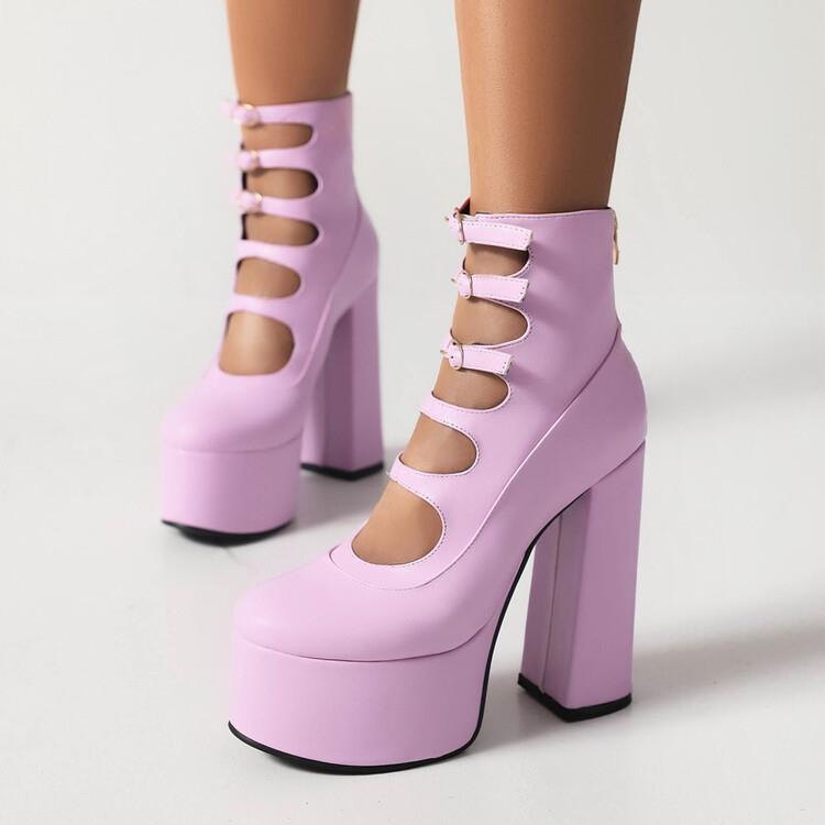 Fresh Buckled Boots