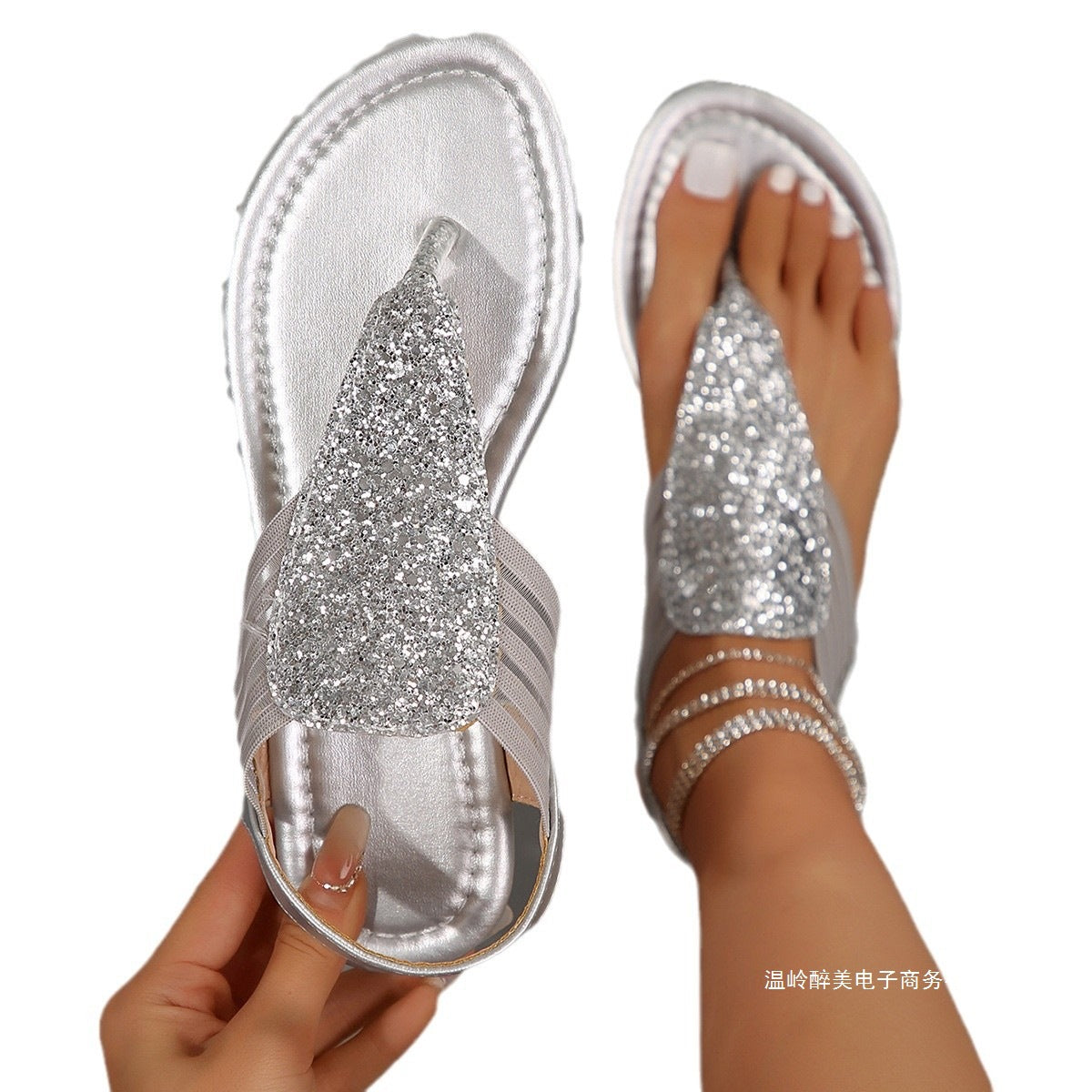 Minimal Braided Sandals
