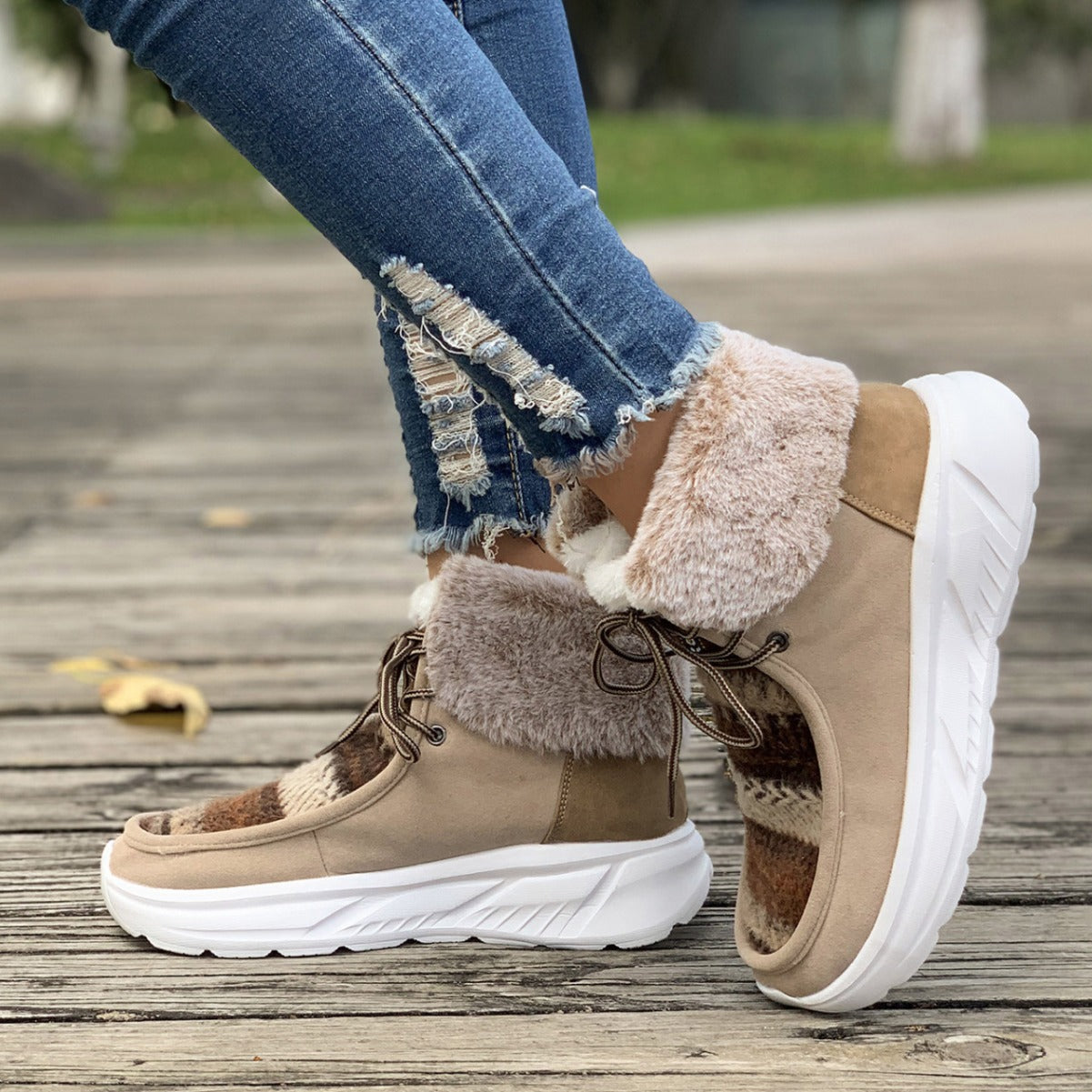Beach Autumn Boots