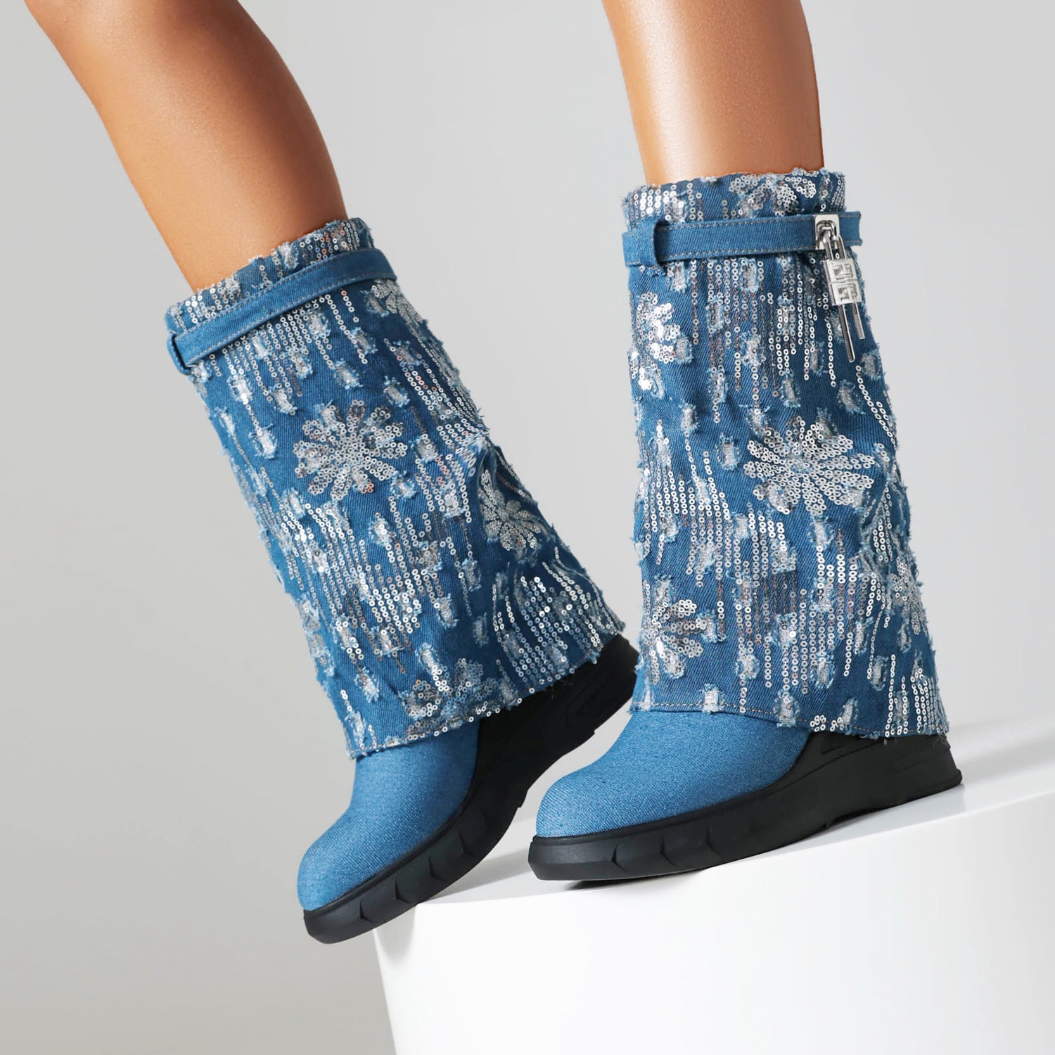 Sunny Faux-Suede Boots
