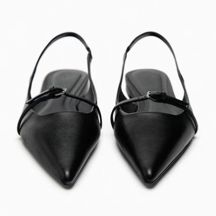 Warm Buckled Sandals