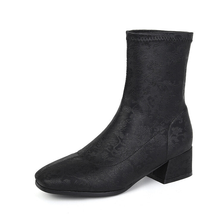 Soft Faux-Suede Boots
