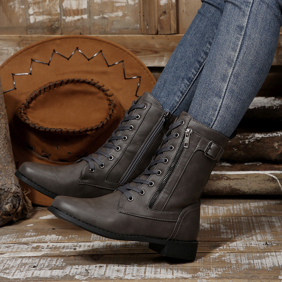 Minimal Ankle Boots