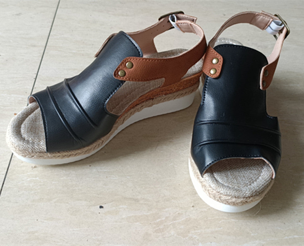 Natural Strappy Sandals