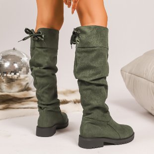 Relaxed Textured Boots