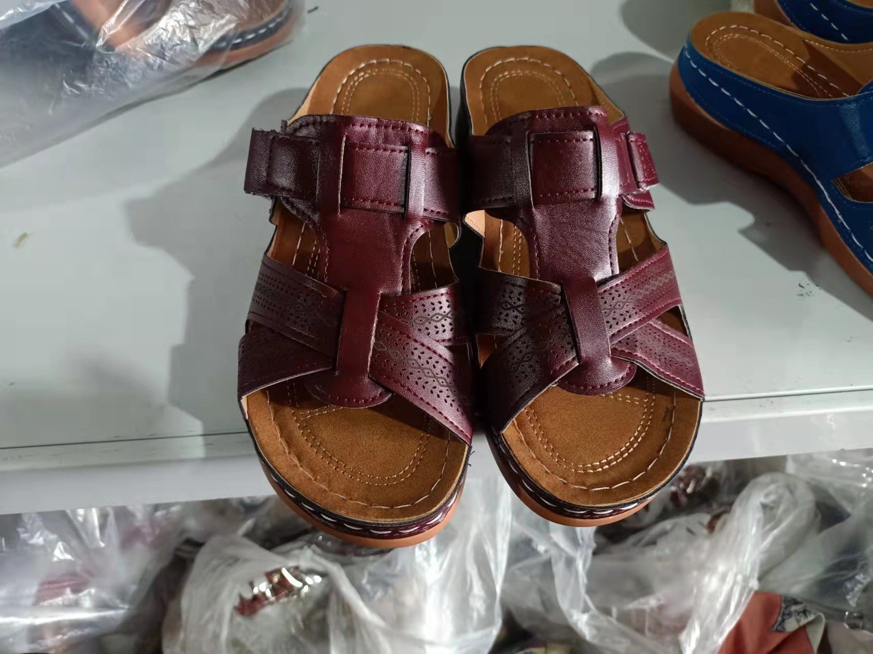 Natural Woven Sandals