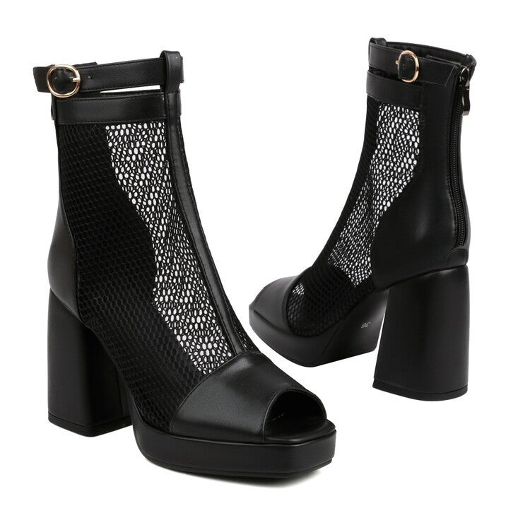 Natural Textured Boots