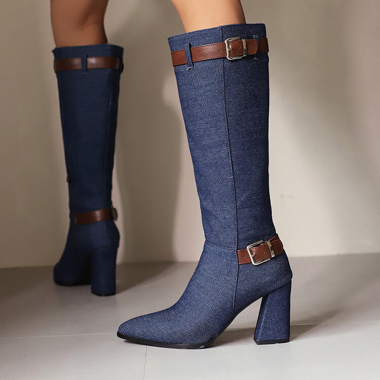 Airy Heeled Boots