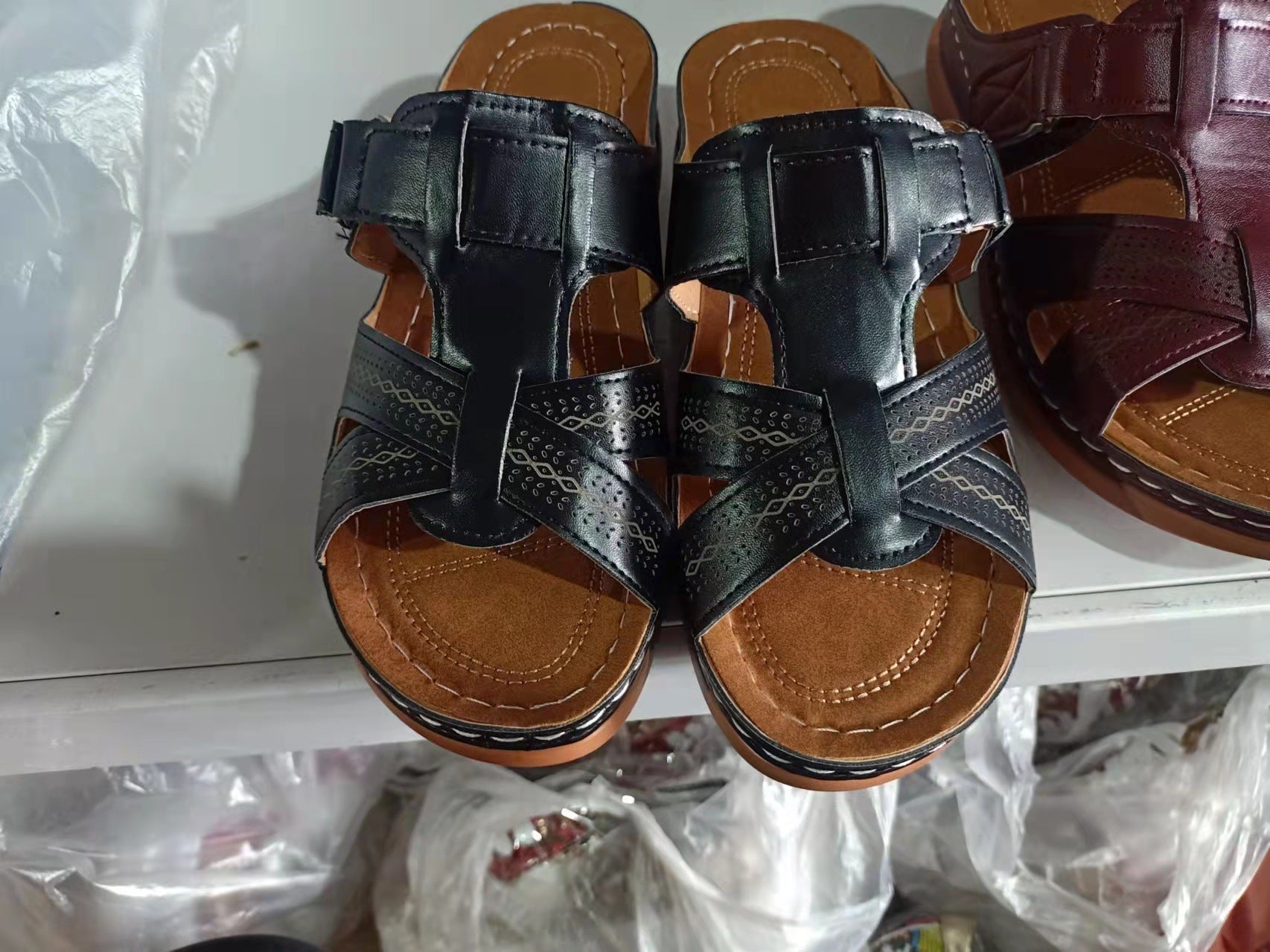 Natural Woven Sandals