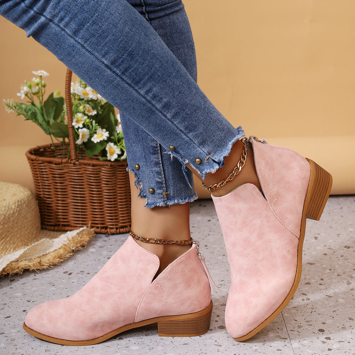 Coastal Block-Heel Boots