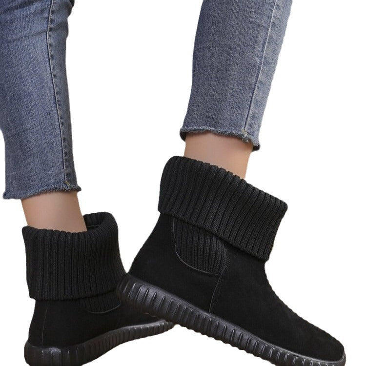 Modern Buckled Boots