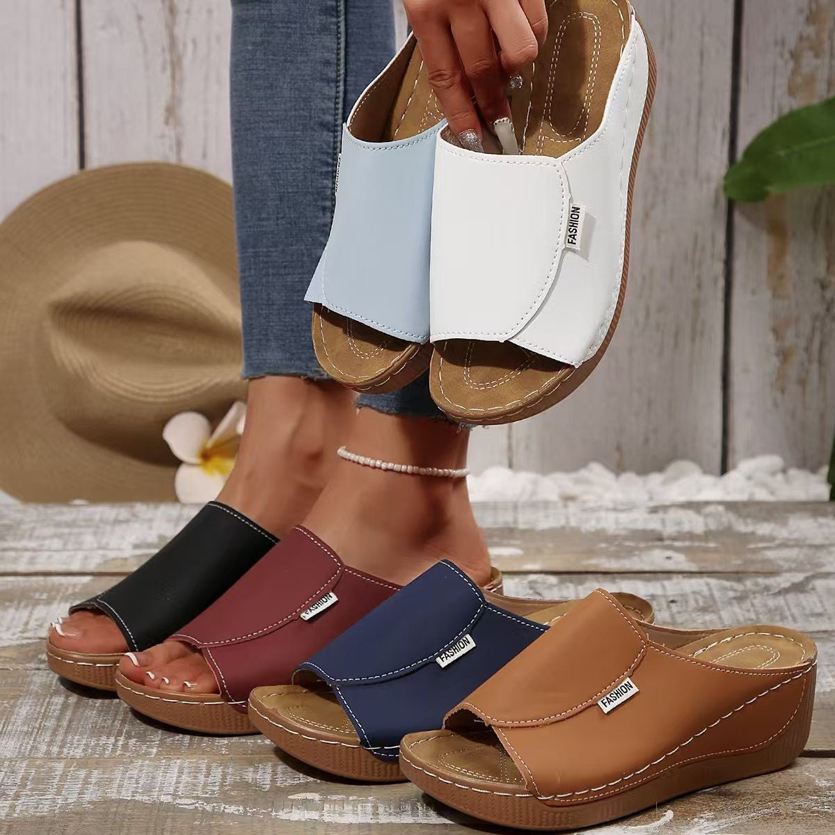 Minimal Woven Sandals
