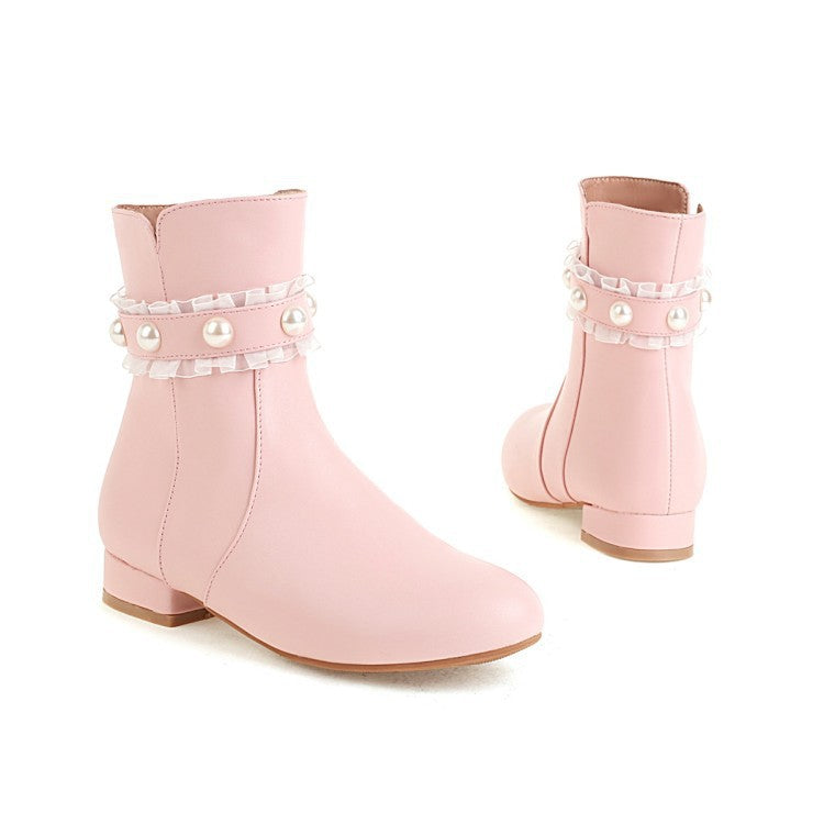 Travel Block-Heel Boots