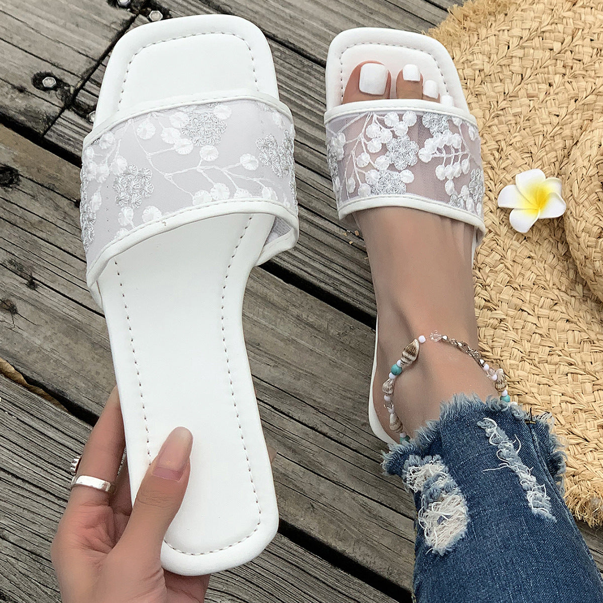Coastal Slide Sandals