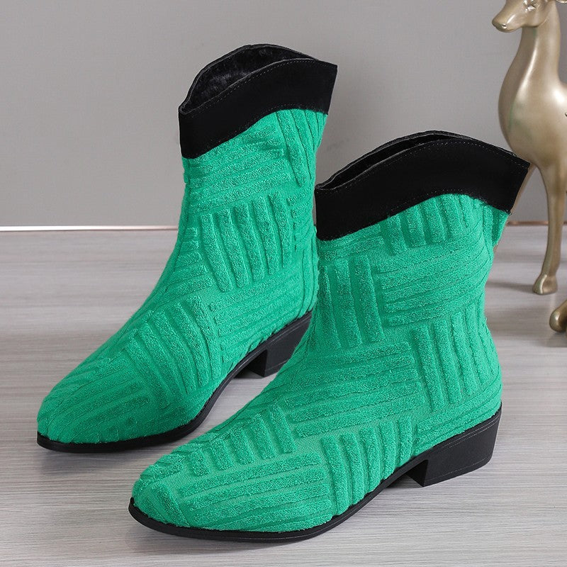 Simple Suede Boots
