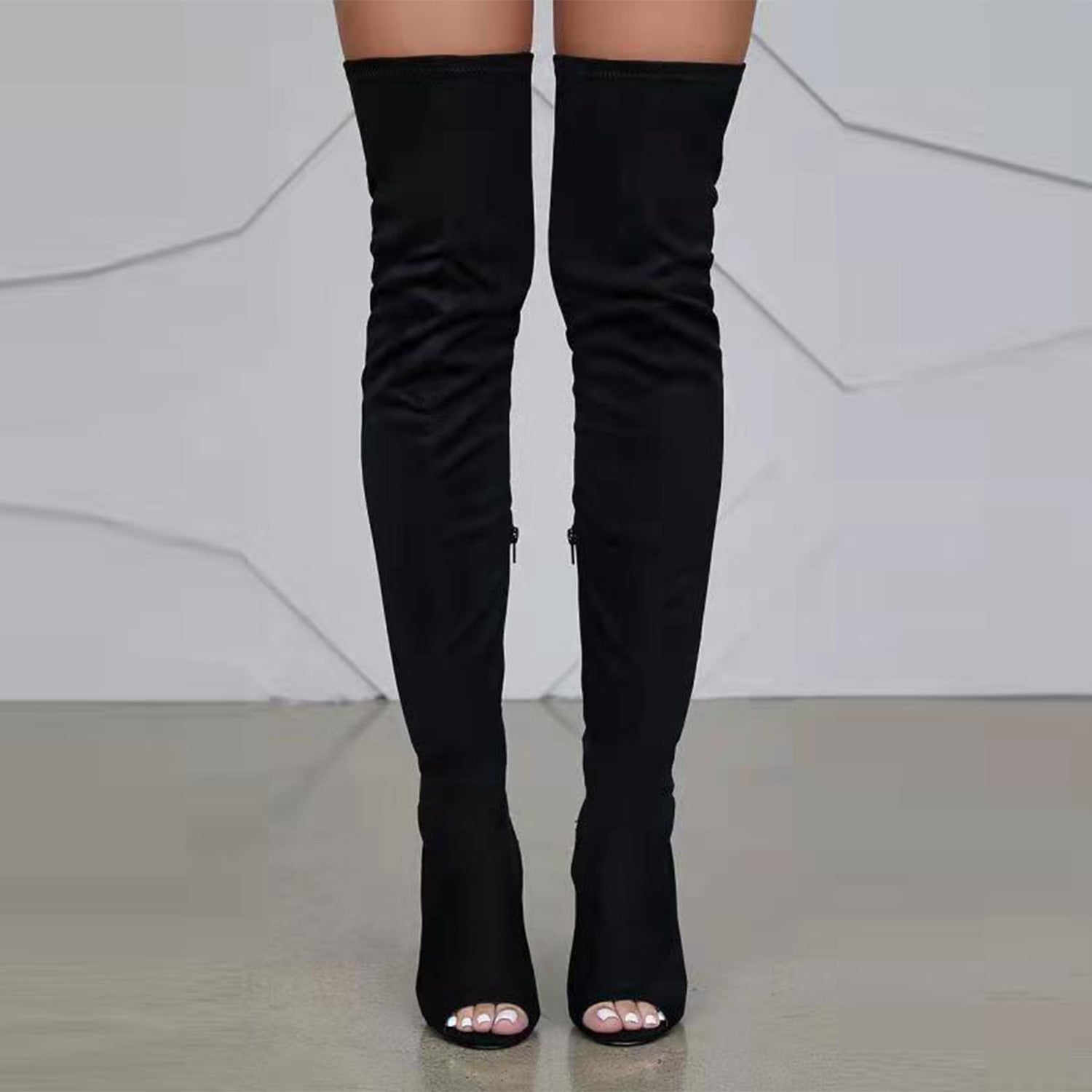 Natural Side-Zip Boots