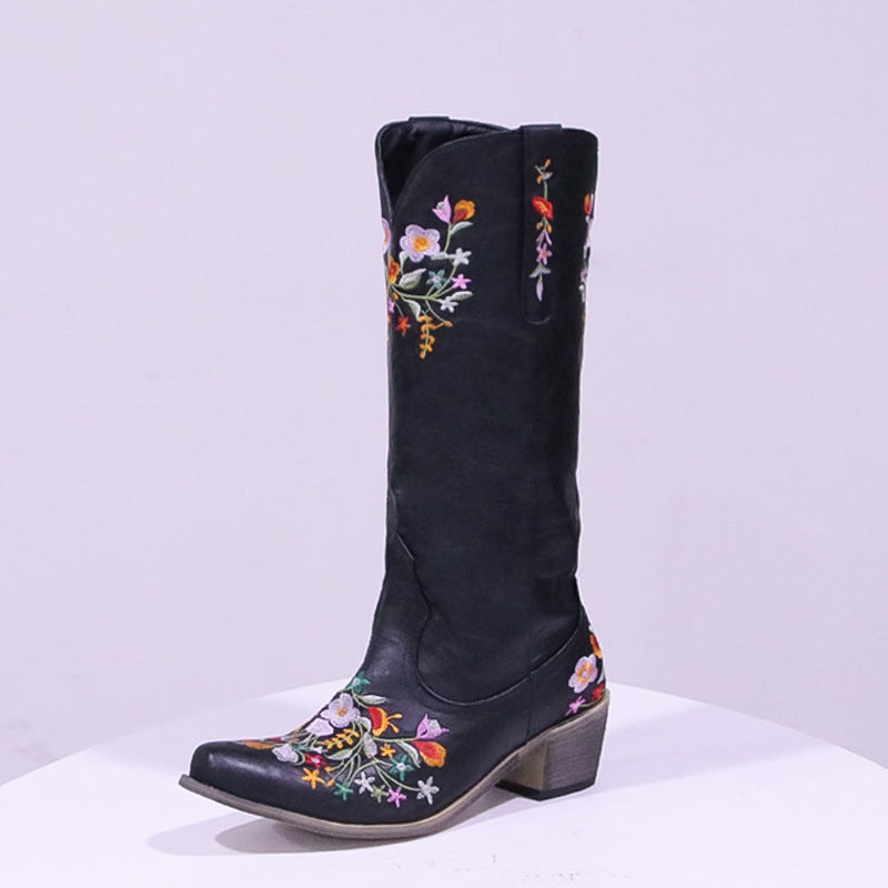 Simple Heeled Boots