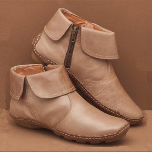 Natural Slouchy Boots