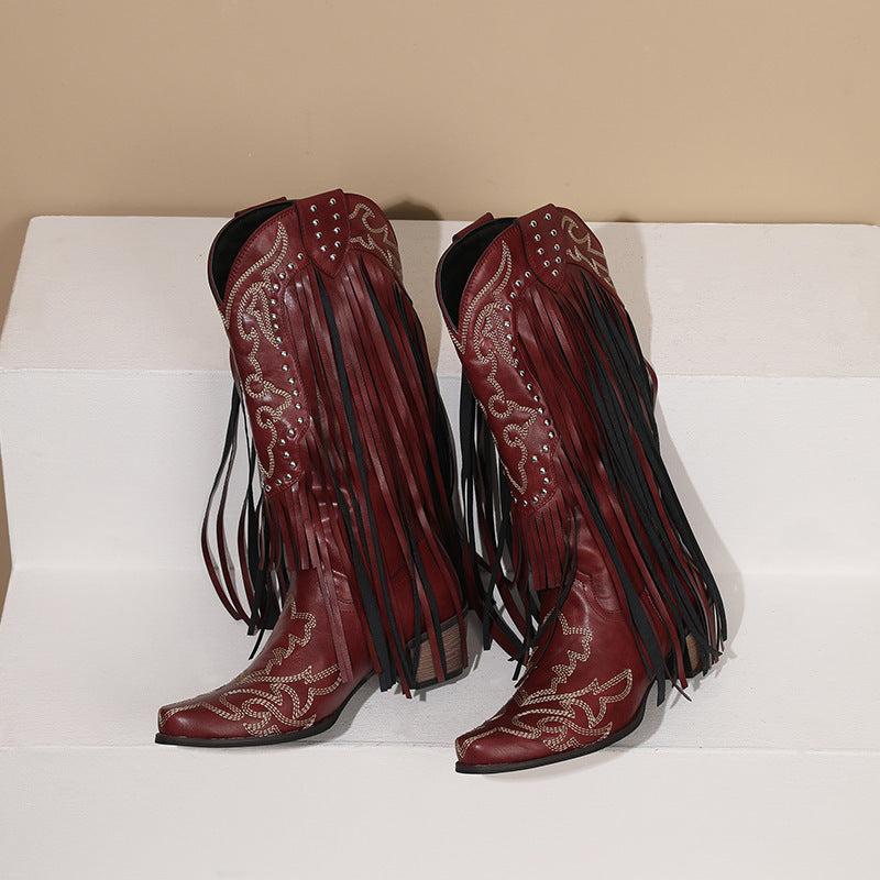 Comfortable Textured Boots