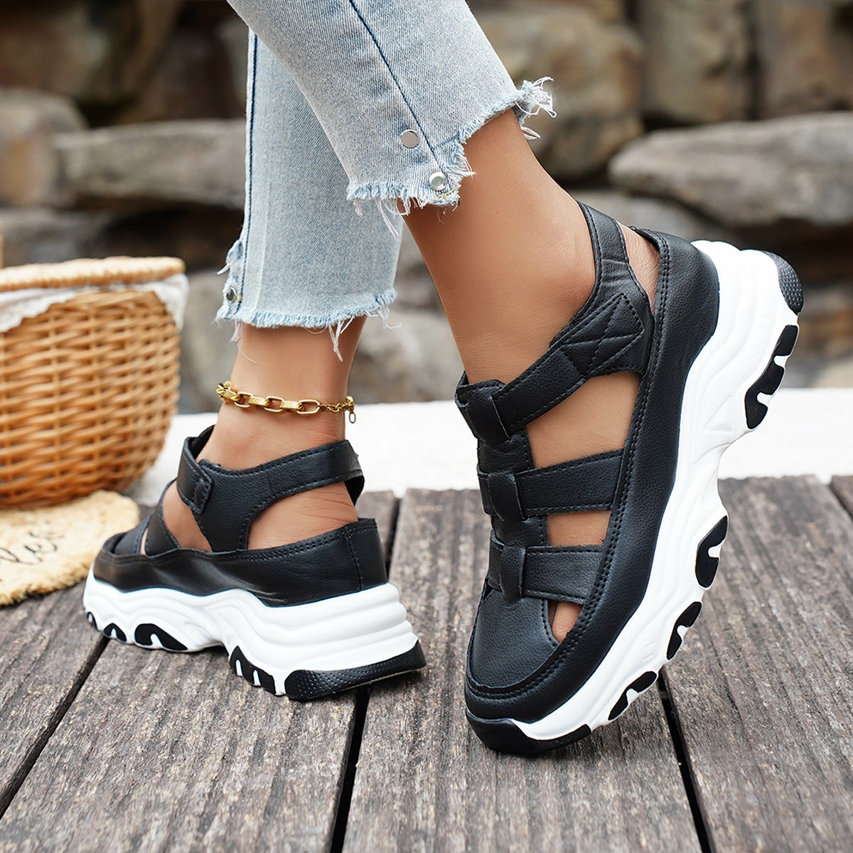 Beach Slip-On Sandals